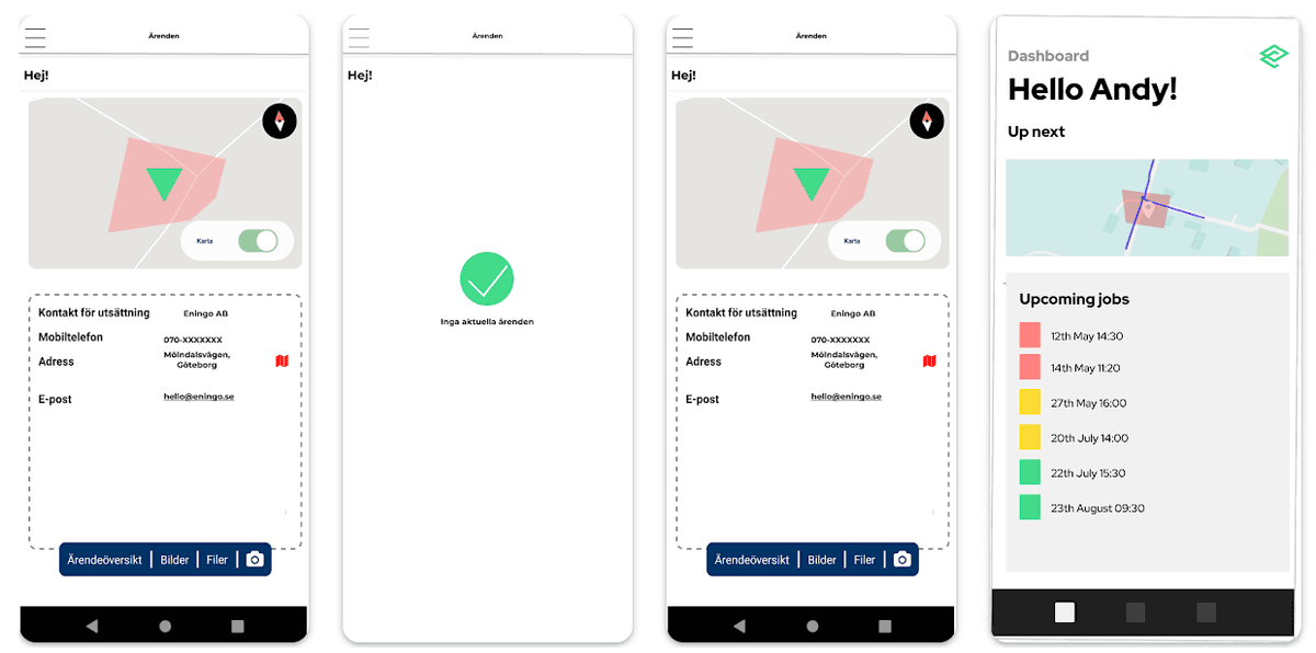 Eningo app screenshot